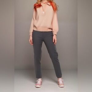 Vintage 80s Mademoiselle Pink Knit Pullover Sweater Women's Medium USA Acrylic